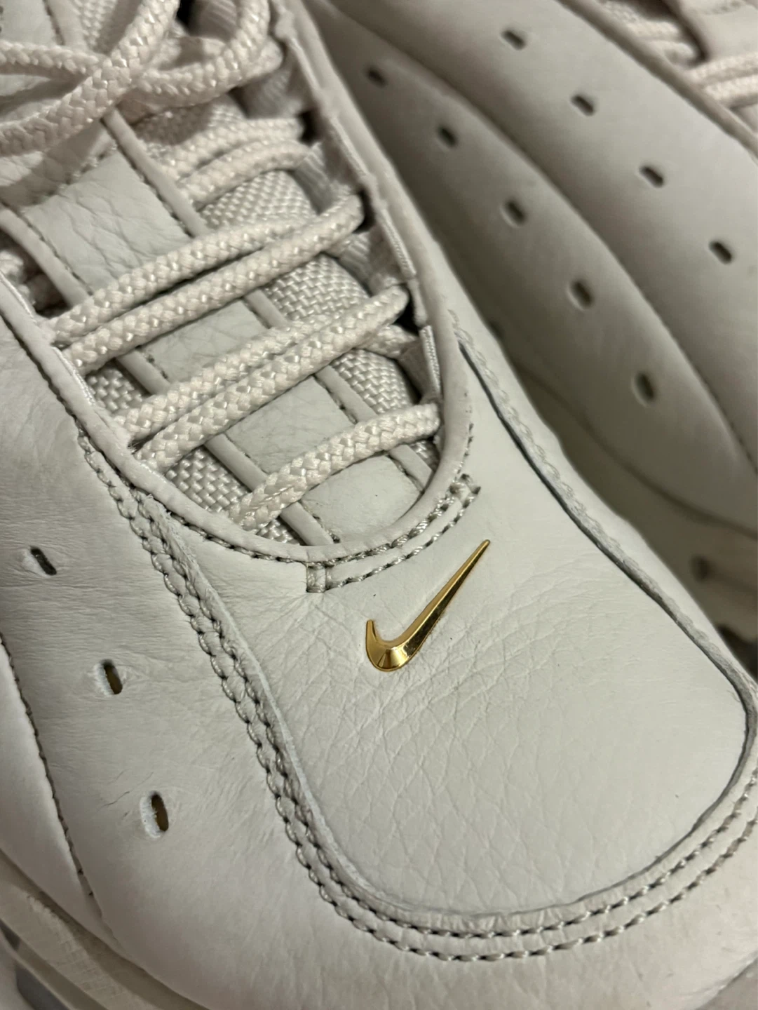 Nike Nocta Hot Steppa white gold drake us4 shoes creps sneakers - photo 5