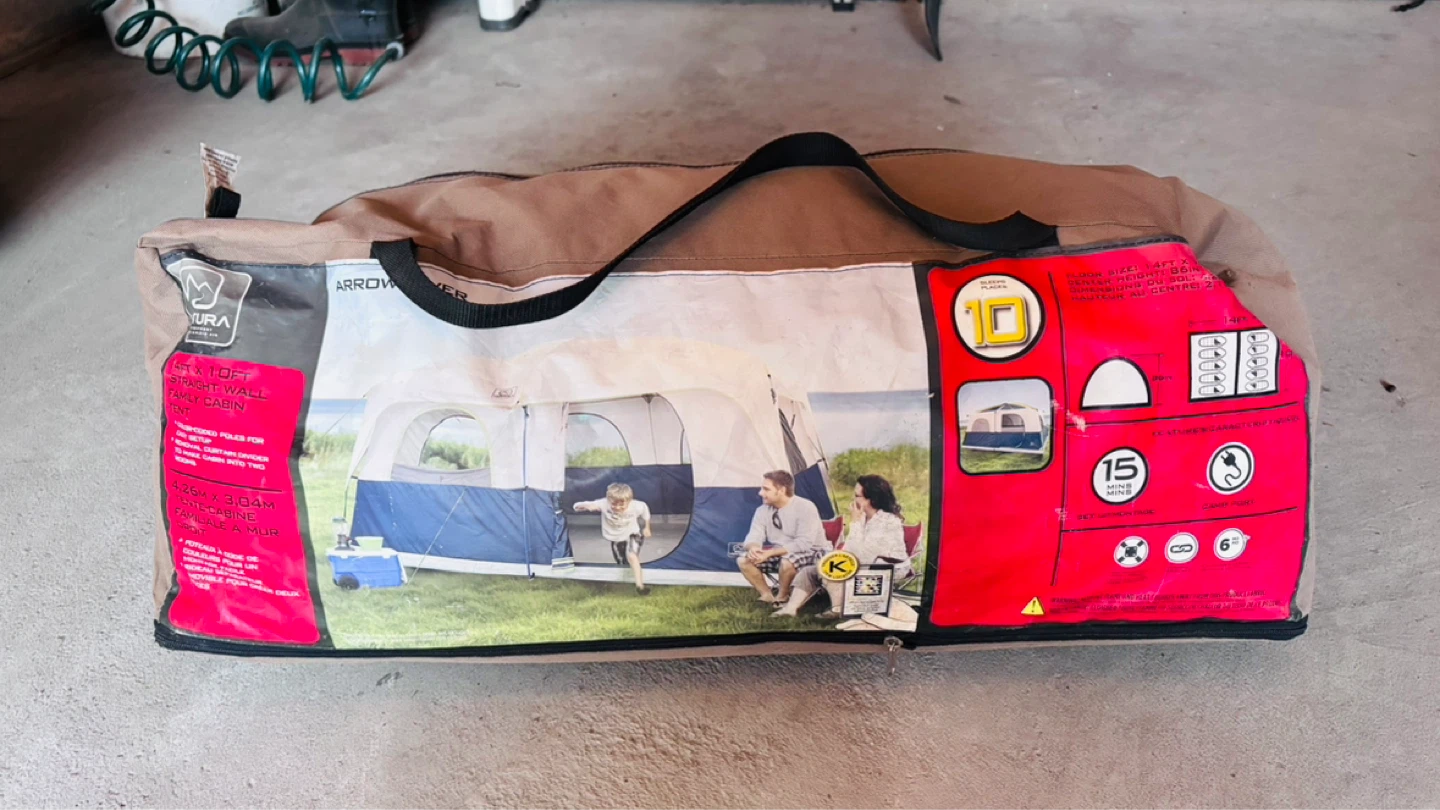 Ventura 10 person cabin tent