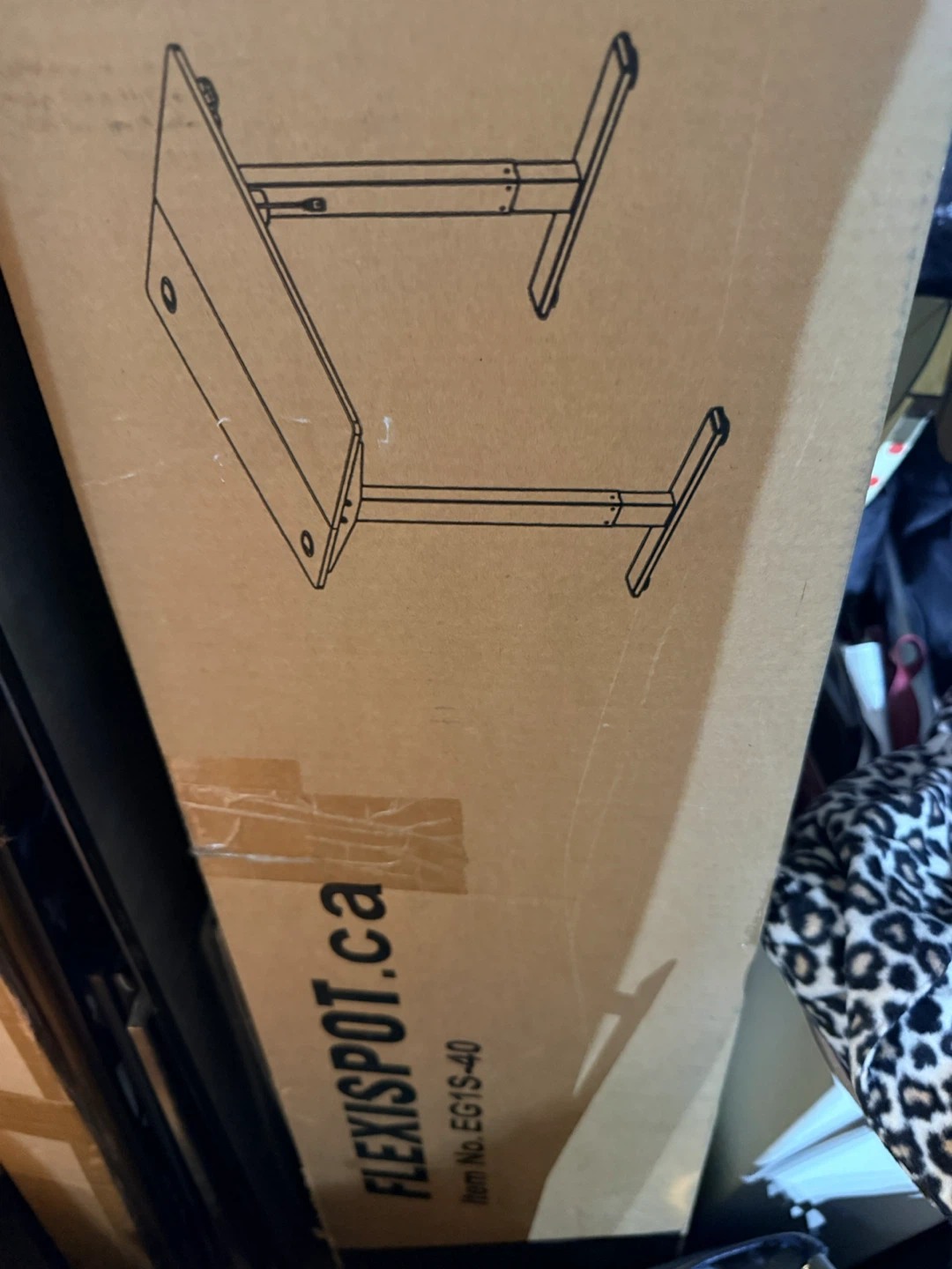 FLEXISPOT EG1S-40 Standing Desk Frame - New in Box! - photo 3