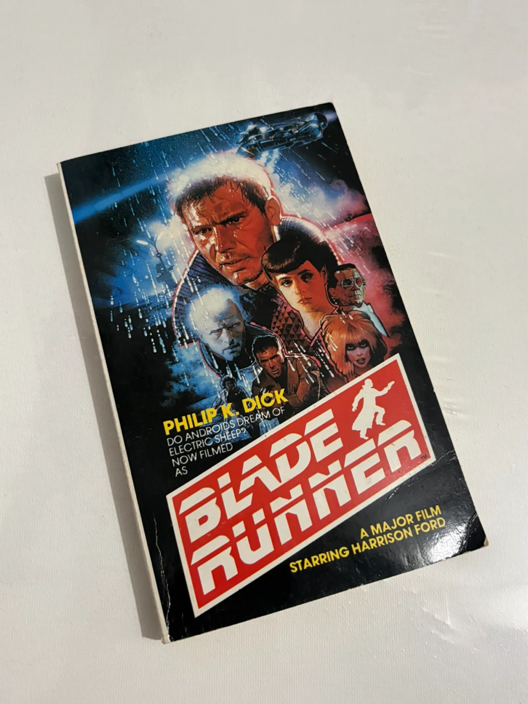 Vintage 1972 Blade Runner book novel sci fi Harrison Ford