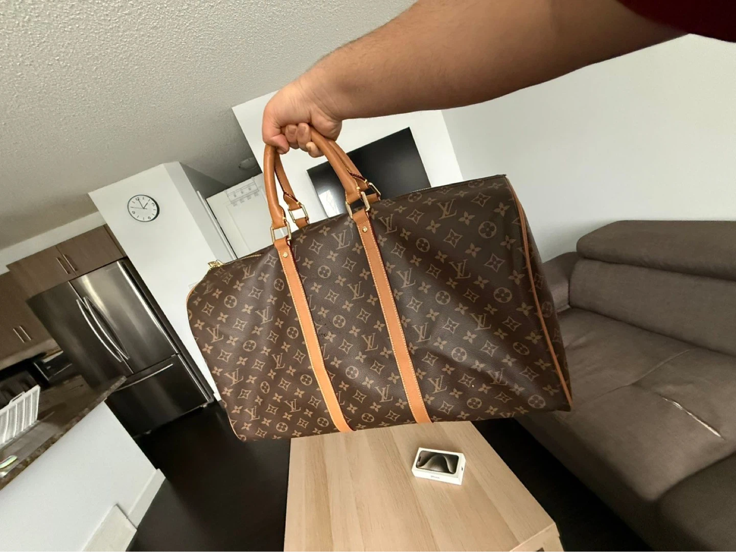 Louis Vuitton Keepall 45 Travel Bag