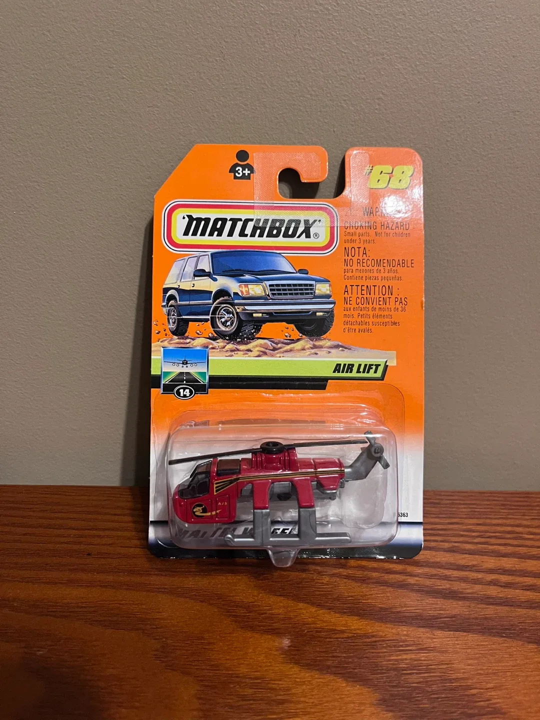 VINTAGE (1999-2000) MATCHBOX HELICOPTERS 1:64 Scale diecast - photo 4