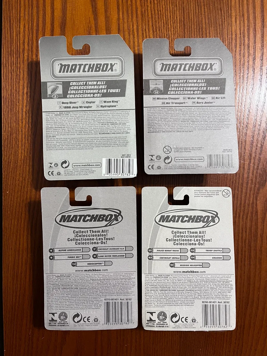 VINTAGE (1999-2000) MATCHBOX HELICOPTERS 1:64 Scale diecast - photo 2