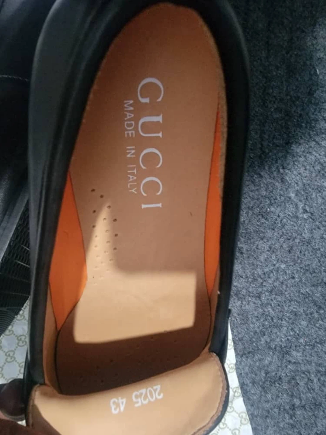 Gucci Black Leather Loafers with Horsebit - Size 43 (US 9.5) - photo 5