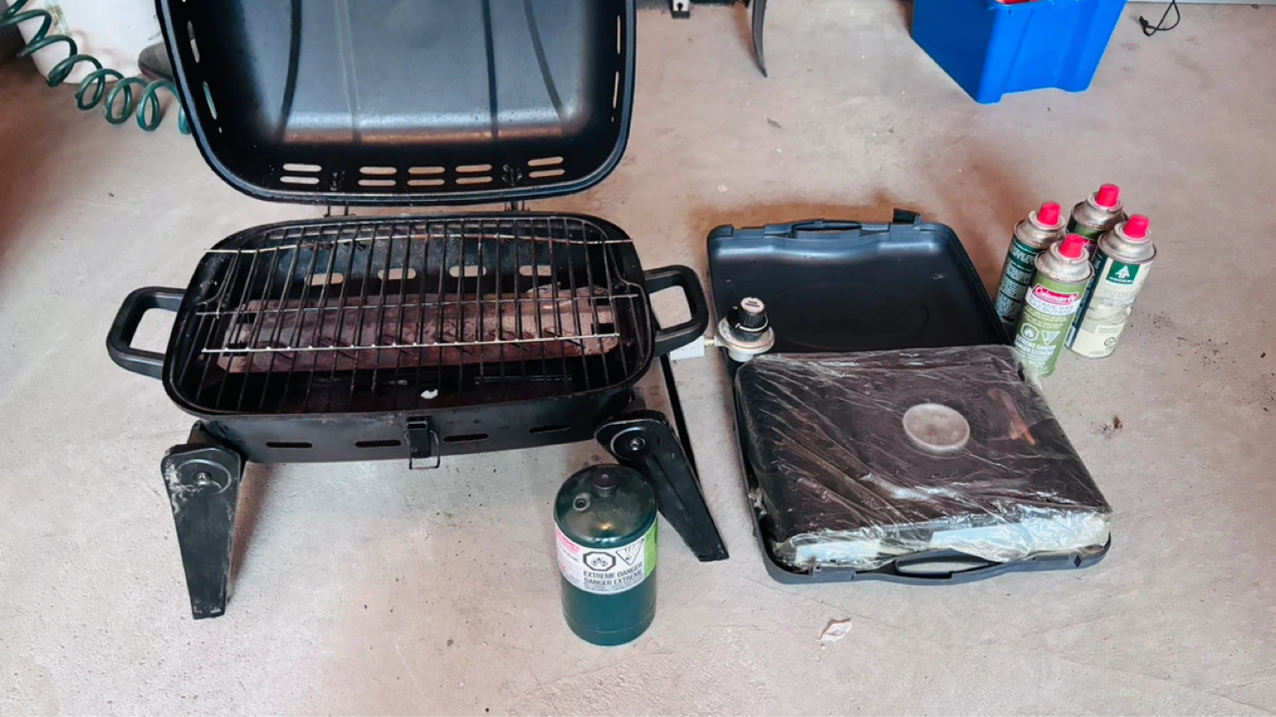 Coleman Portable Propane Grill and Stove Combo - photo 2