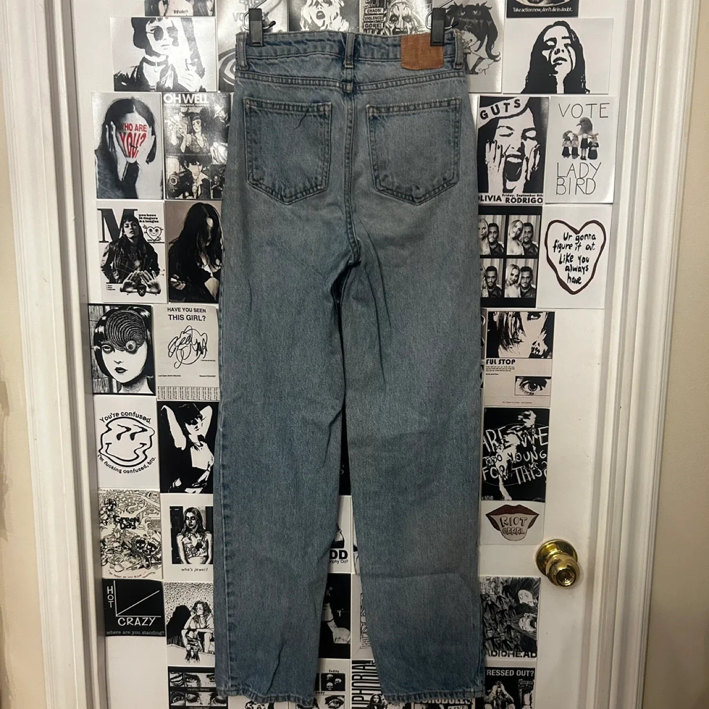 Zara Straight Leg Jeans - photo 2