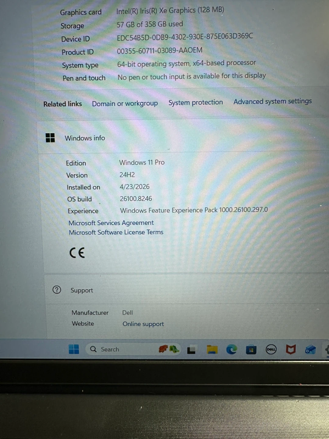 Dell Vostro 15 3510 Laptop I5 12GB RAM 256GB SSD + 128GB SSD - photo 4