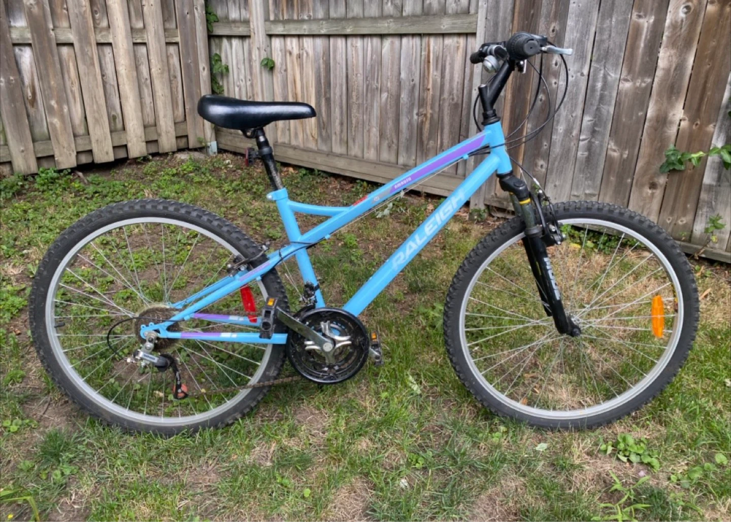 Raleigh Mountain Bike - Light Blue