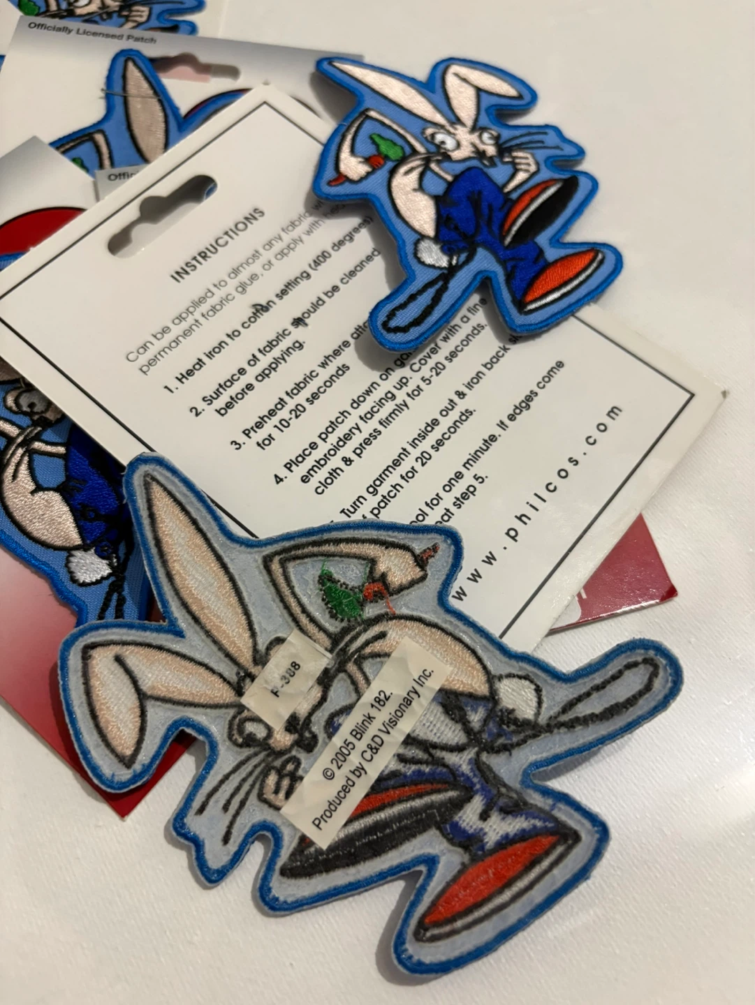Vintage Blink 182 licensed patches 2005 - photo 4