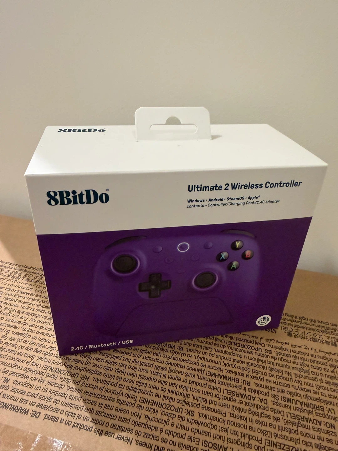 8BitDo Ultimate 2 Wireless Controller - Purple - photo 3
