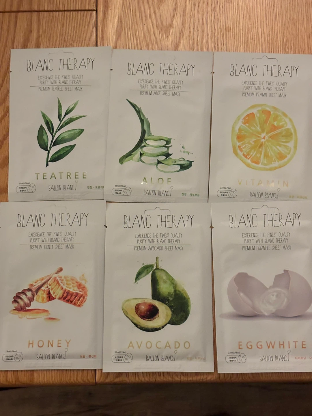 Blanc Therapy Premium Sheet Masks - Variety Pack - photo 3