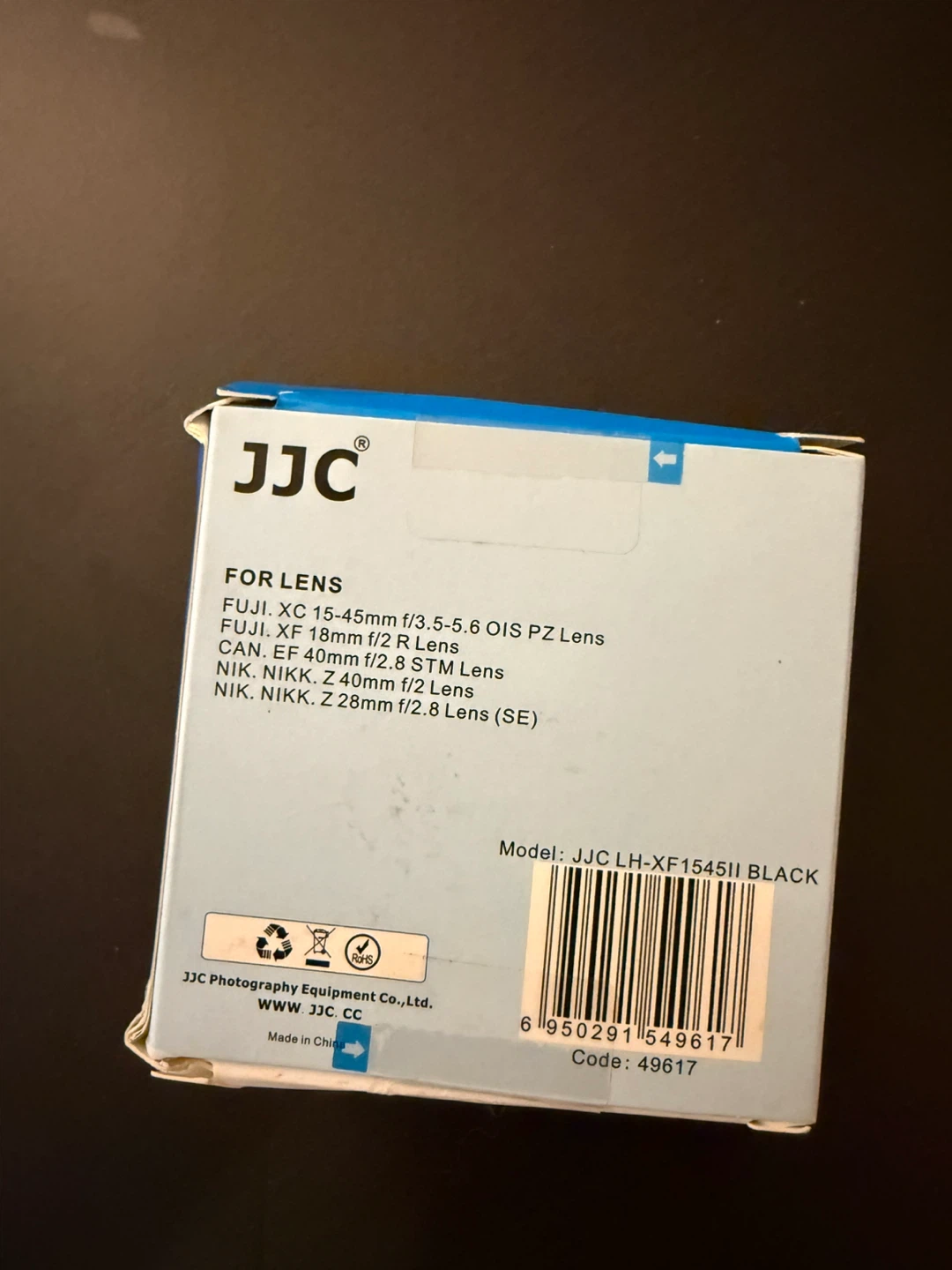 JJC LH-XF1545II Lens Hood - photo 3