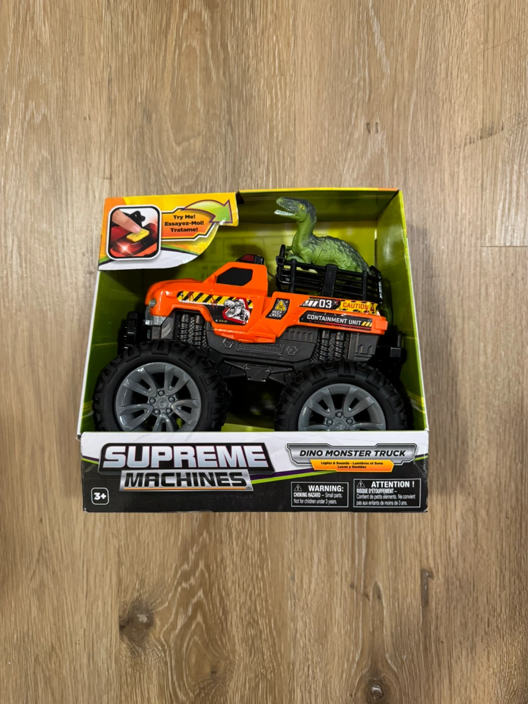 Dino Monster Truck Lights and Sounds