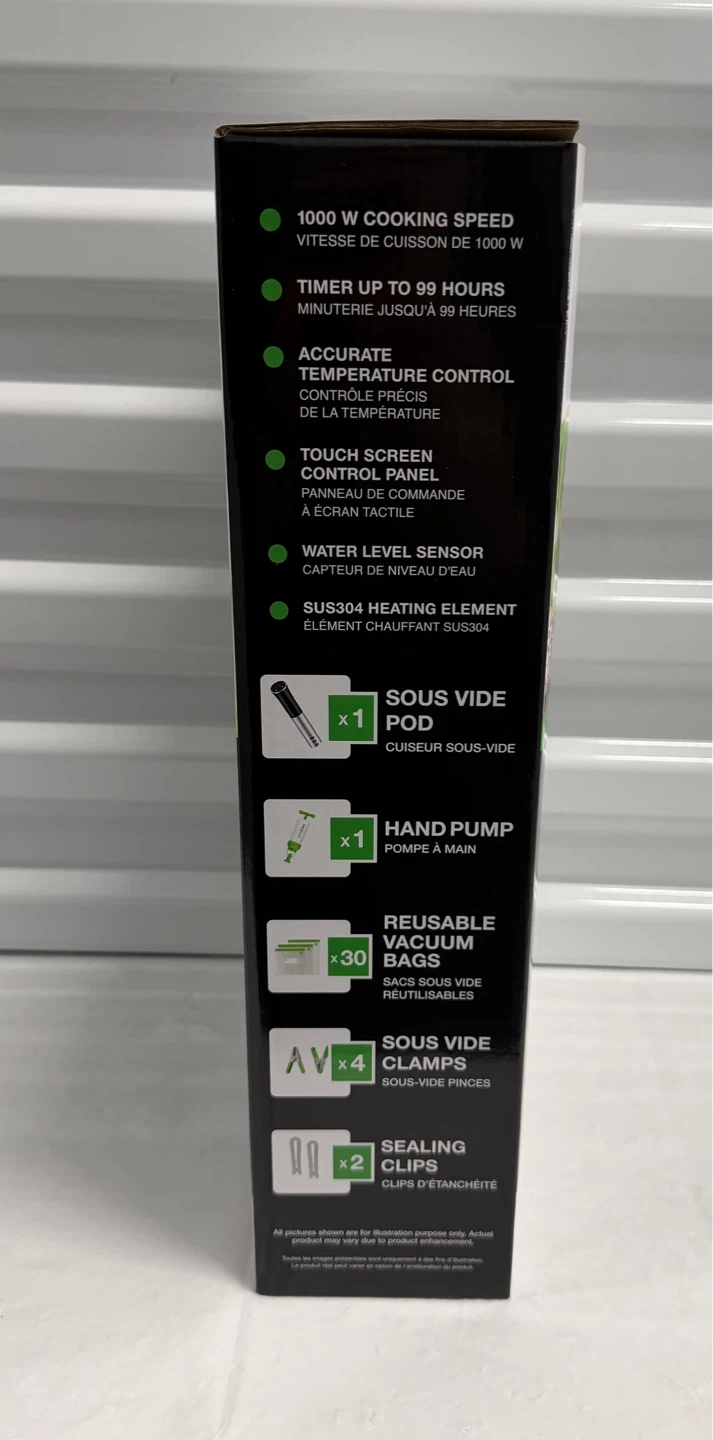 Sous Vide Art 1000W Sous Vide Cooker - photo 4