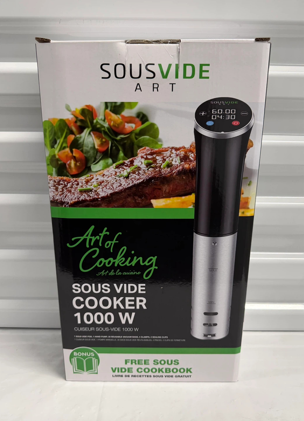 Sous Vide Art 1000W Sous Vide Cooker - photo 2