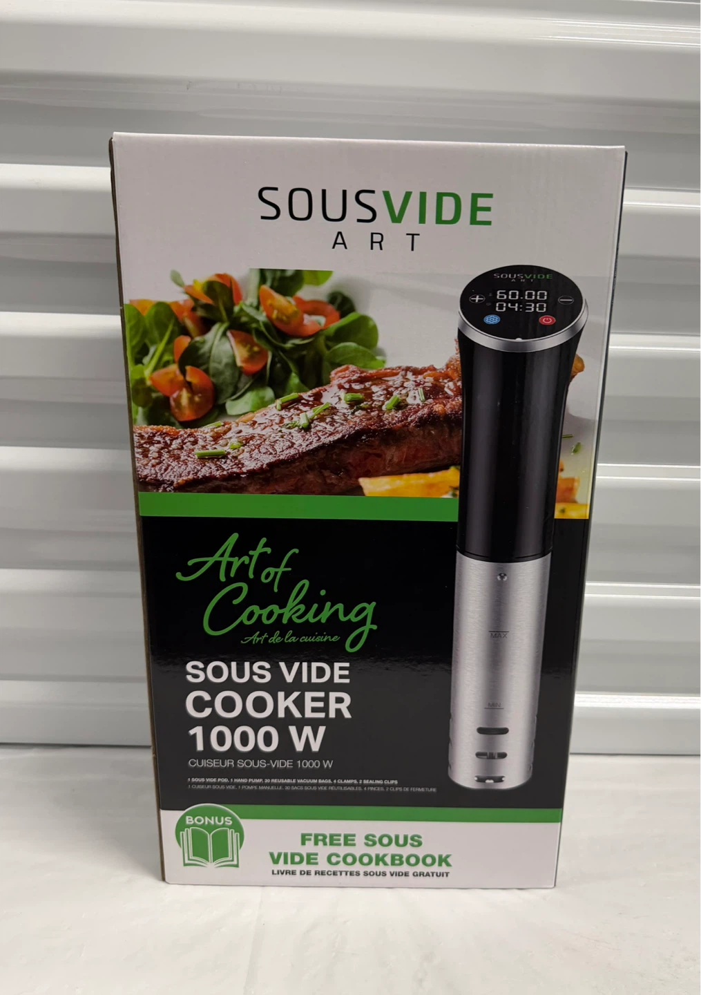 Sous Vide Art 1000W Sous Vide Cooker