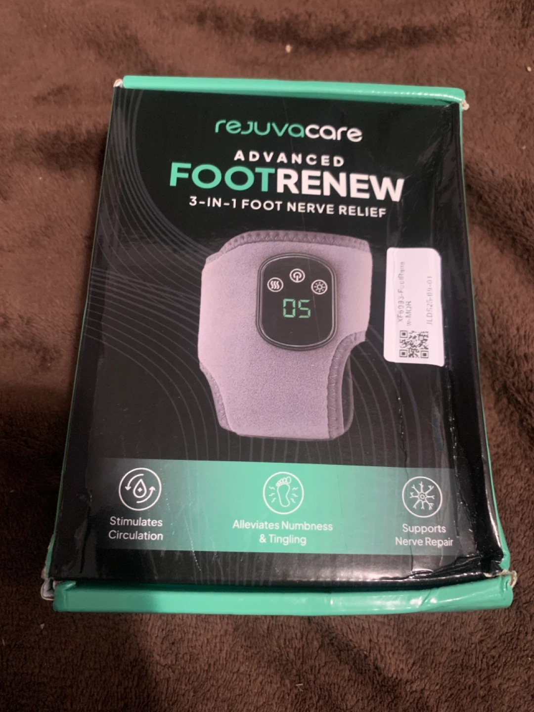 Rejuvacare Advanced FootRenew 3-In-1 Foot Nerve Relief