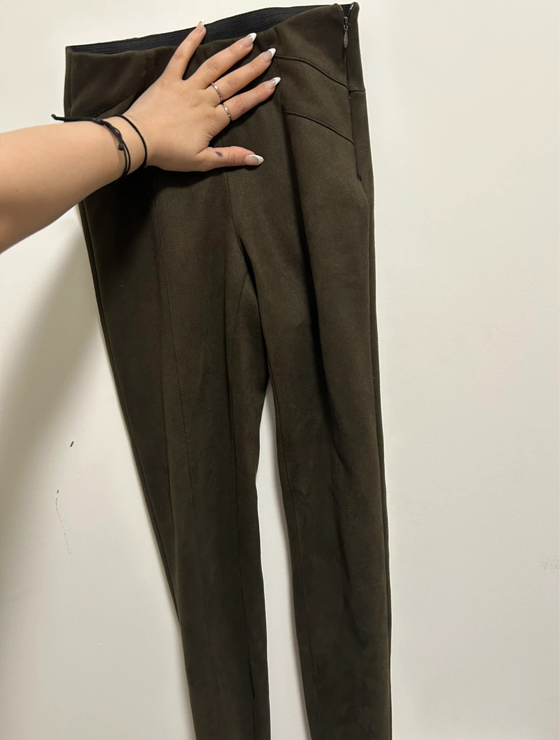 Zara Basic Women's Olive Green Pants Size XS
