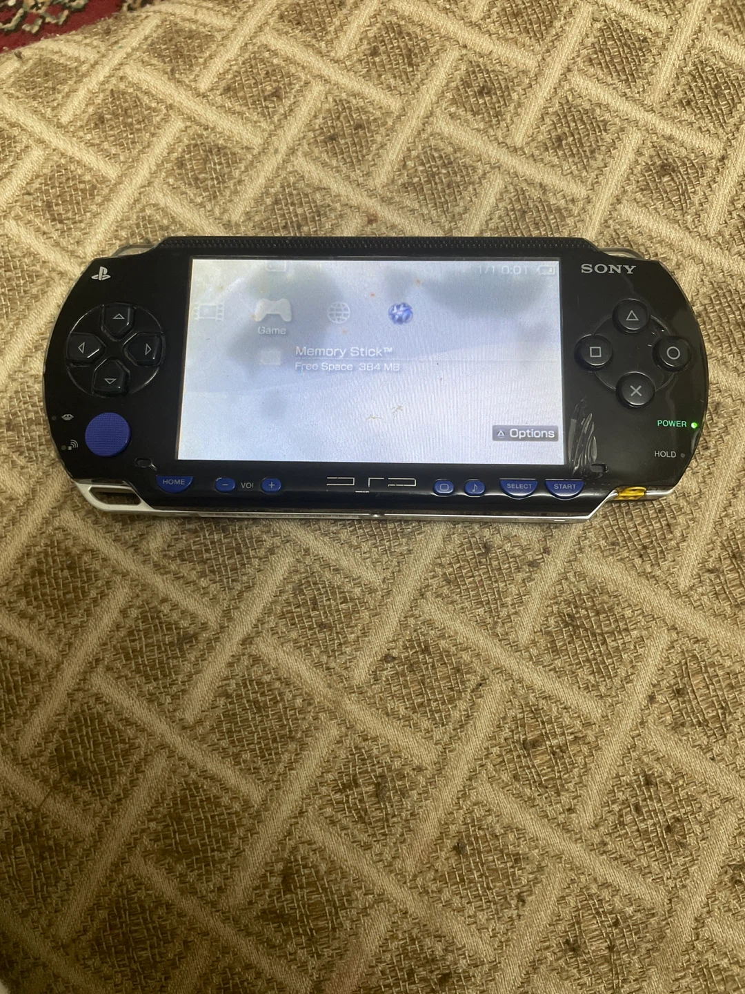 Sony PSP Handheld Game Console - Black