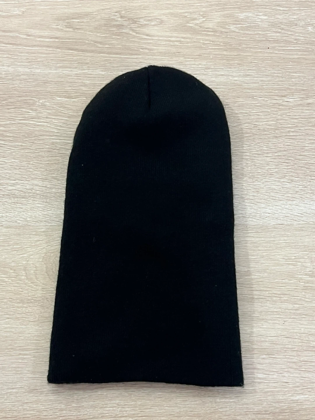 Black Balaclava Mask with Embroidered Logo - photo 2