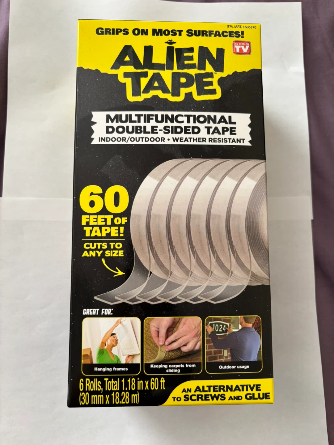 Alien Tape Multifunctional Double-Sided Tape - 60 ft