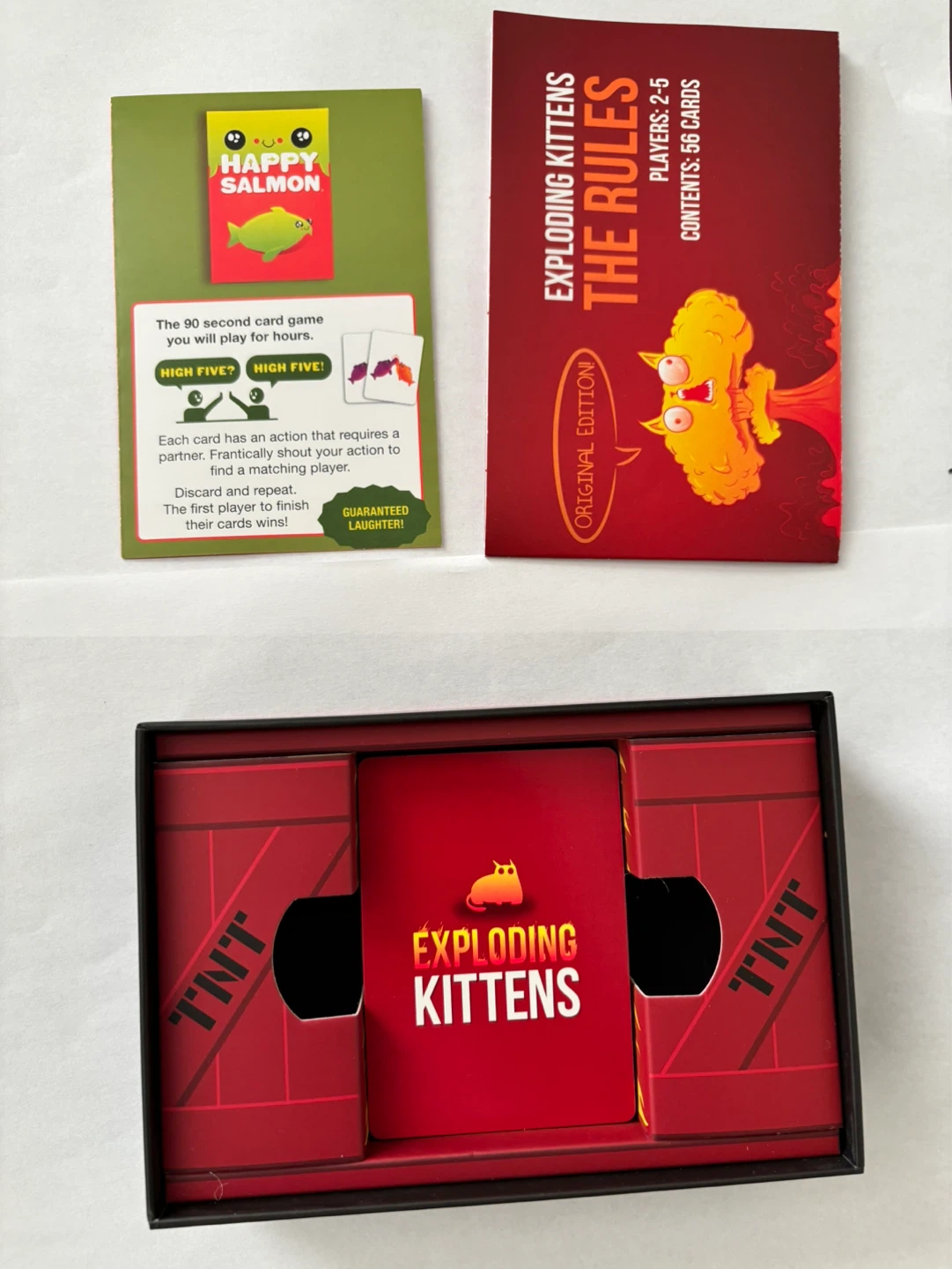 Exploding Kittens Original Edition Card Game - photo 2