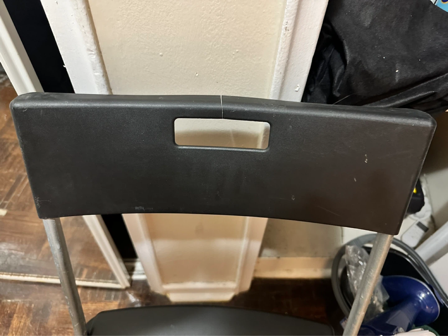 🆓 Ikea Black Folding Chair - photo 2