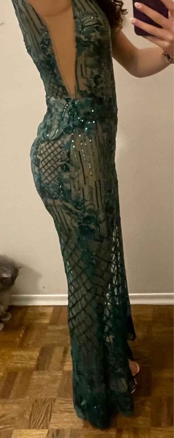 Emerald Elegance Prom Gown - photo 3