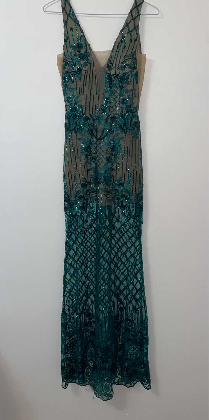 Emerald Elegance Prom Gown - photo 4