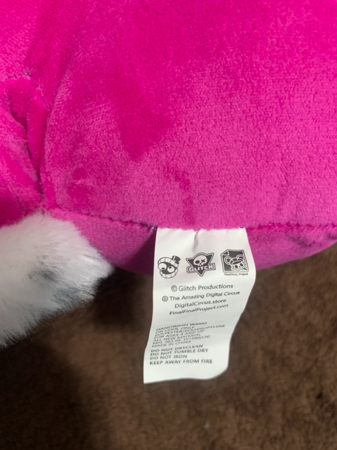 Kinger The Amazing Digital Circus 12-inch Plush Toy - photo 5