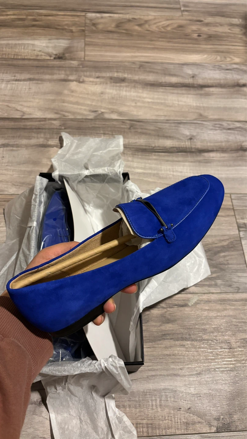 Brand New Naturalizer Loafers - Blue Suede - Size 8M - photo 4