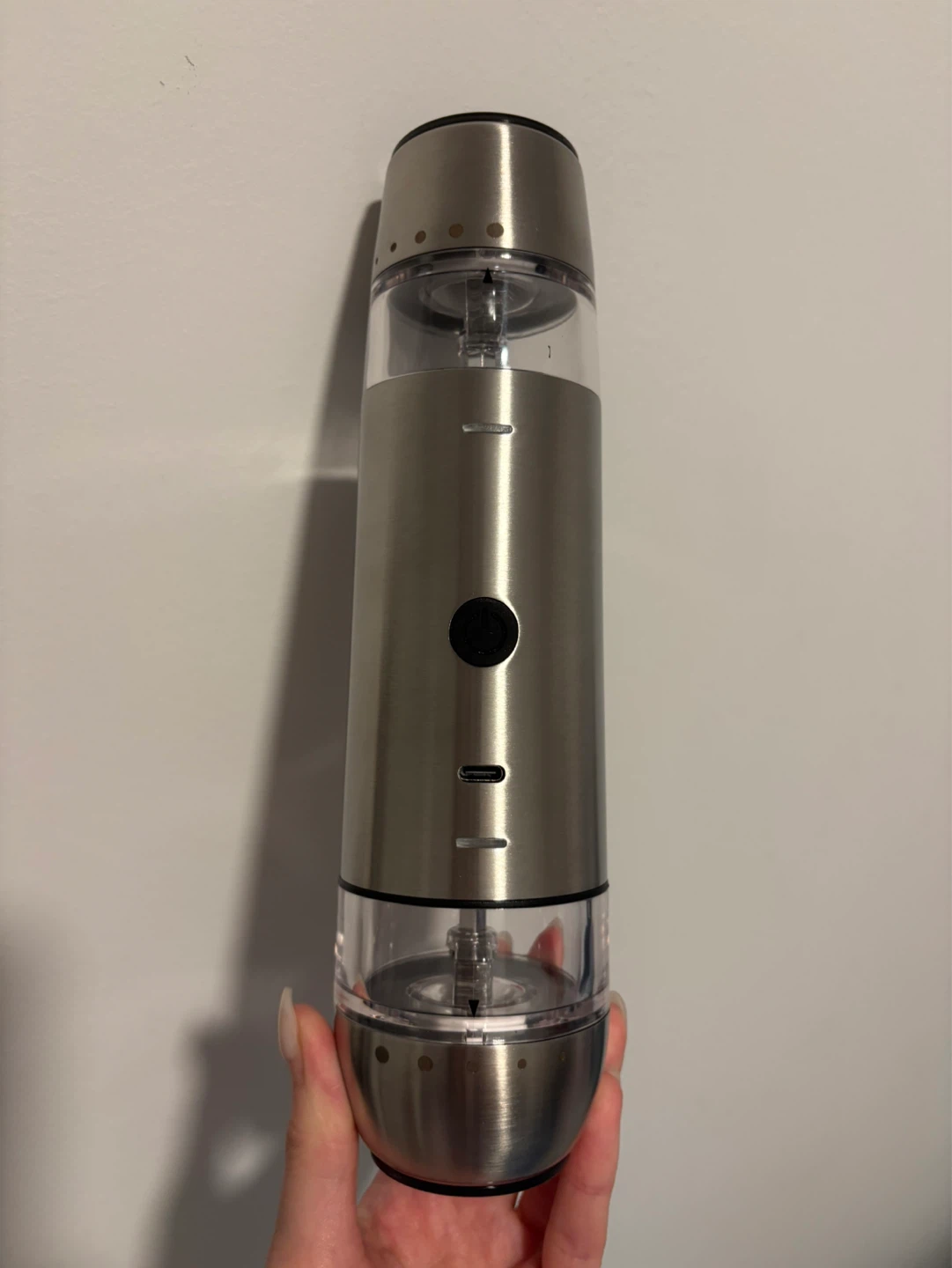 MARI STEIGER Electric Salt Pepper Grinder