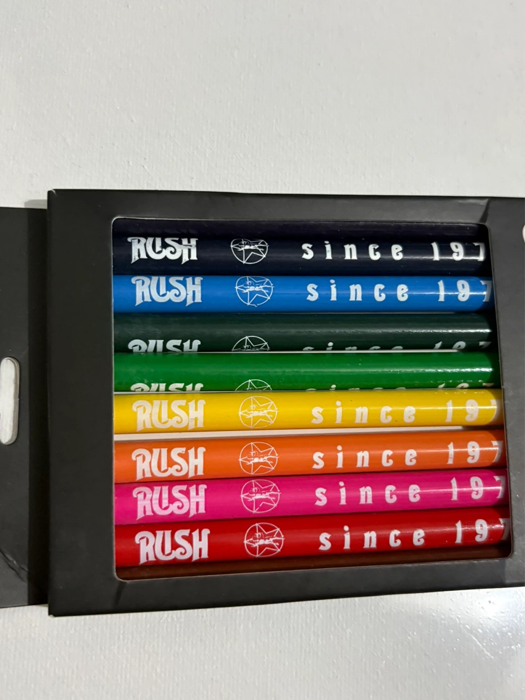 Rush crayons rock and roll color pencils collectible - photo 3