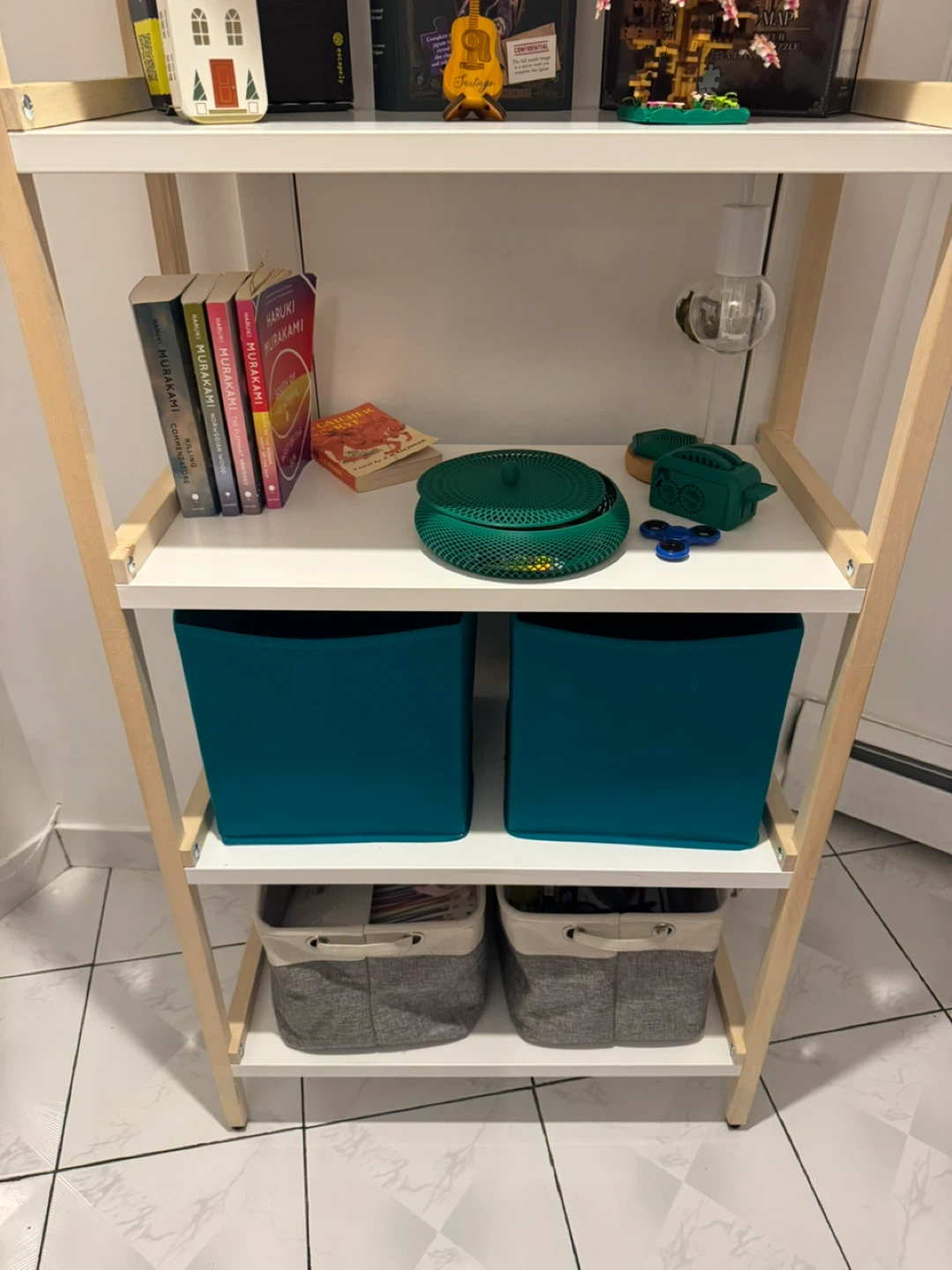 IKEA white shelf + free stuff - photo 2