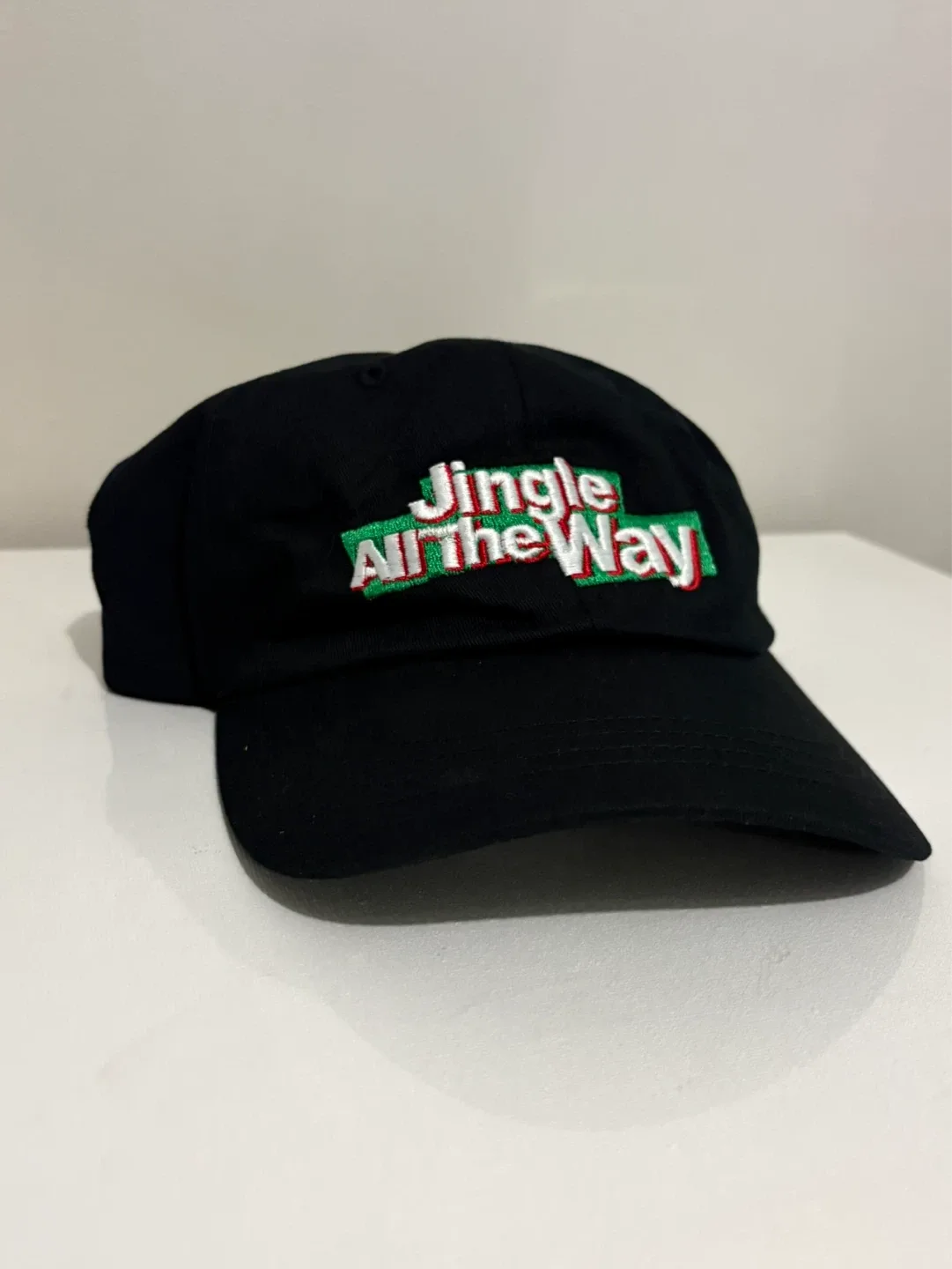 Vintage Jingle All The Way 90s movie promo hat cap Christmas