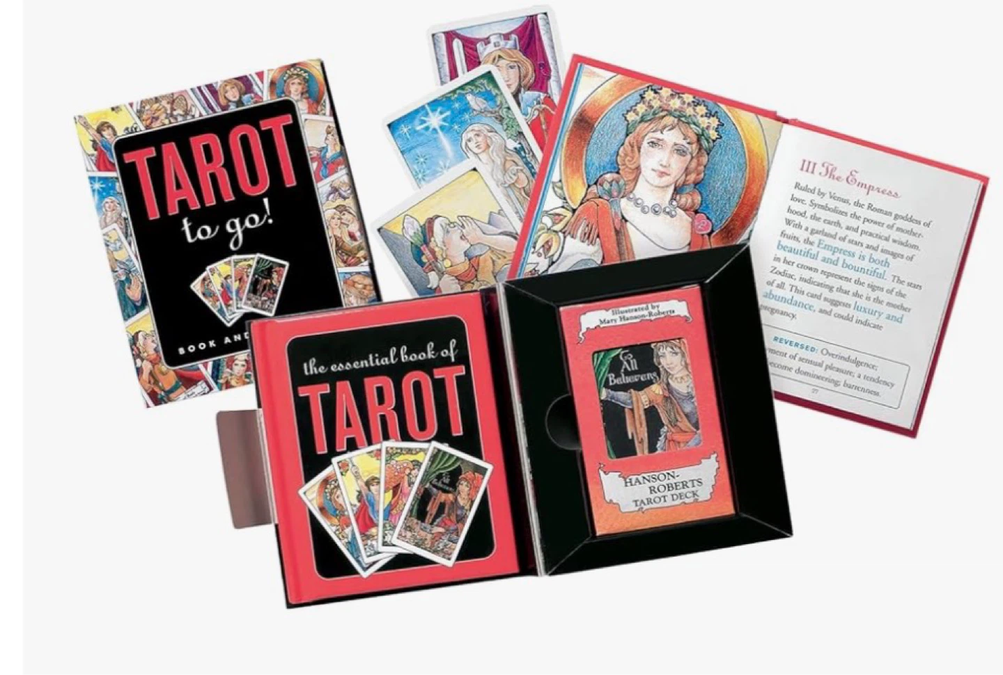 Tarot to Go! Book and Card Set