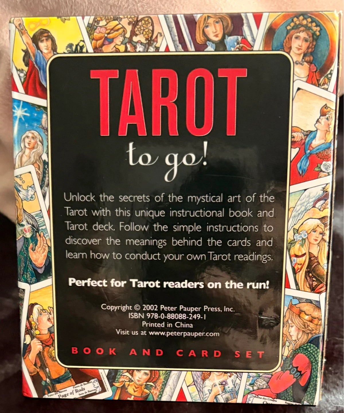 Tarot to Go! Book and Card Set - photo 3