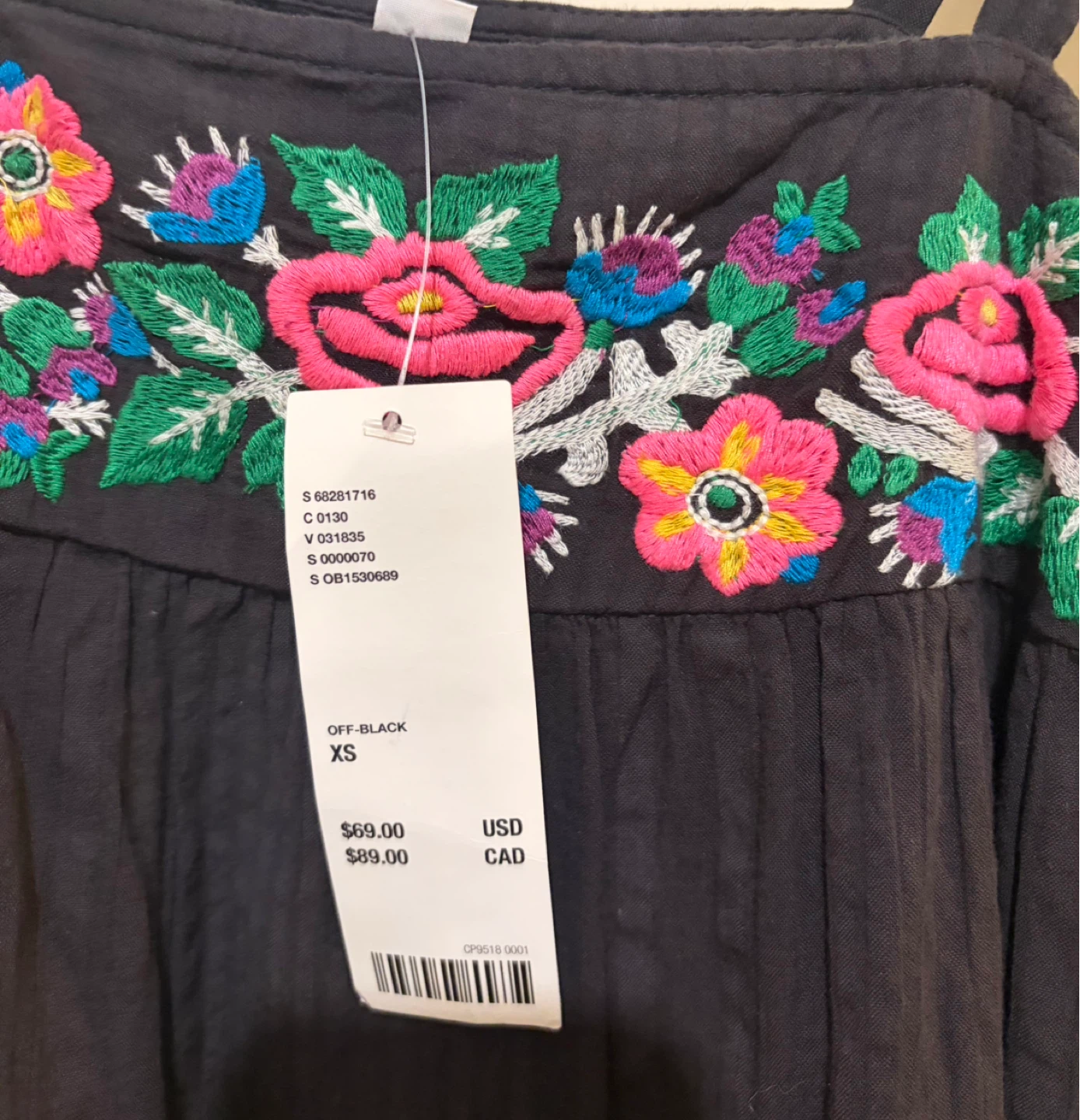 Urban Outfitters Embroidered Tiered Sundress XS - photo 4