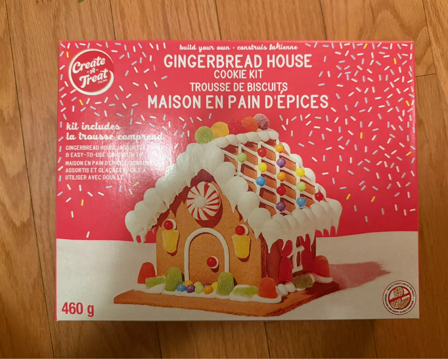 Create-A-Treat Gingerbread House Cookie Kit - 460g