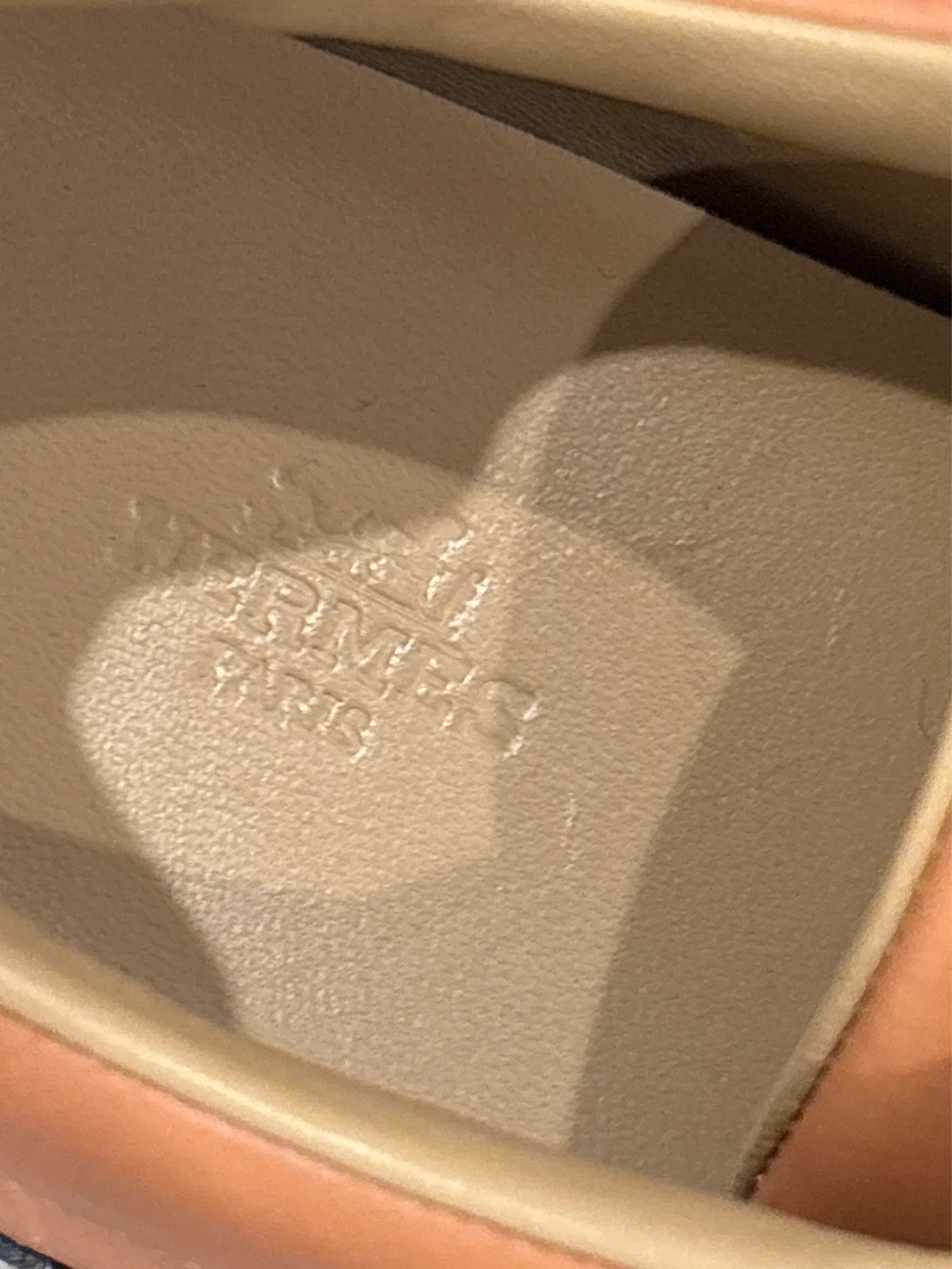 Hermès Leather Sneakers - Tan - photo 2