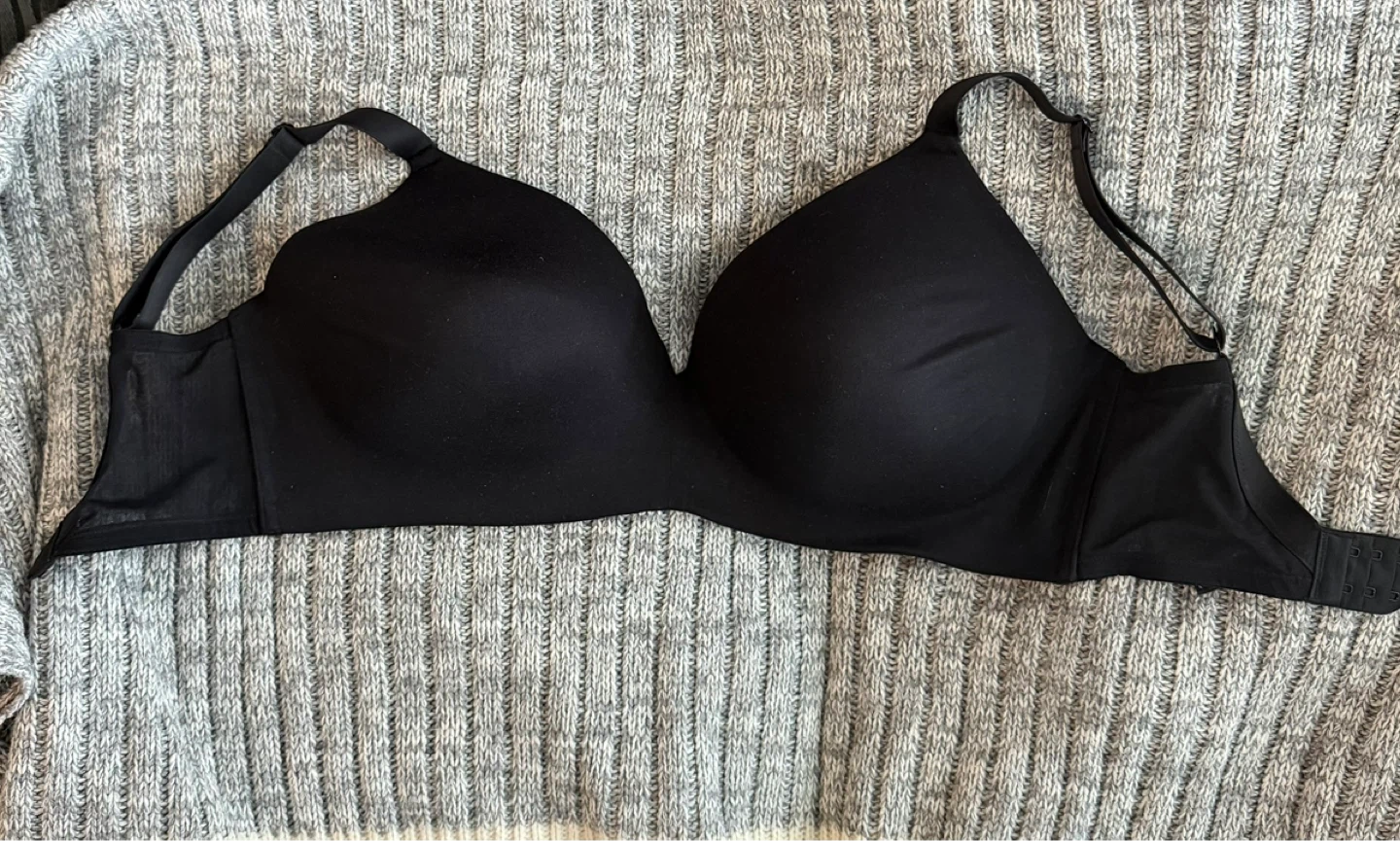 Black Full Coverage Bra