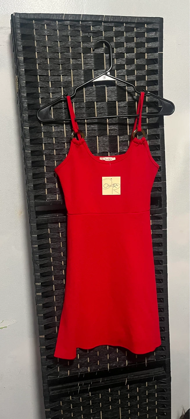 Olivia Rose Red Spaghetti Swith size S/M/L