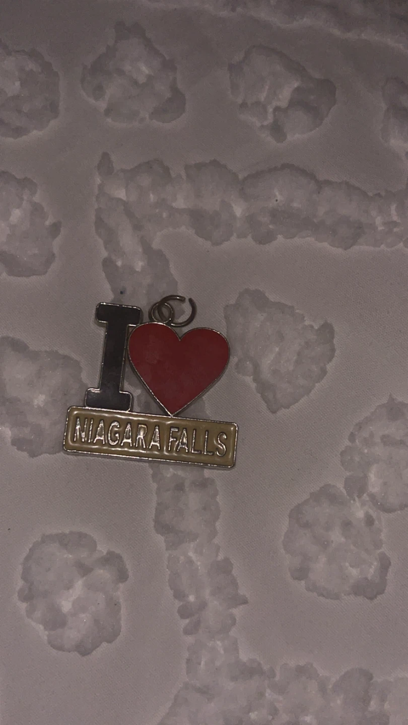 I Love Niagara Falls keychain #freecycle