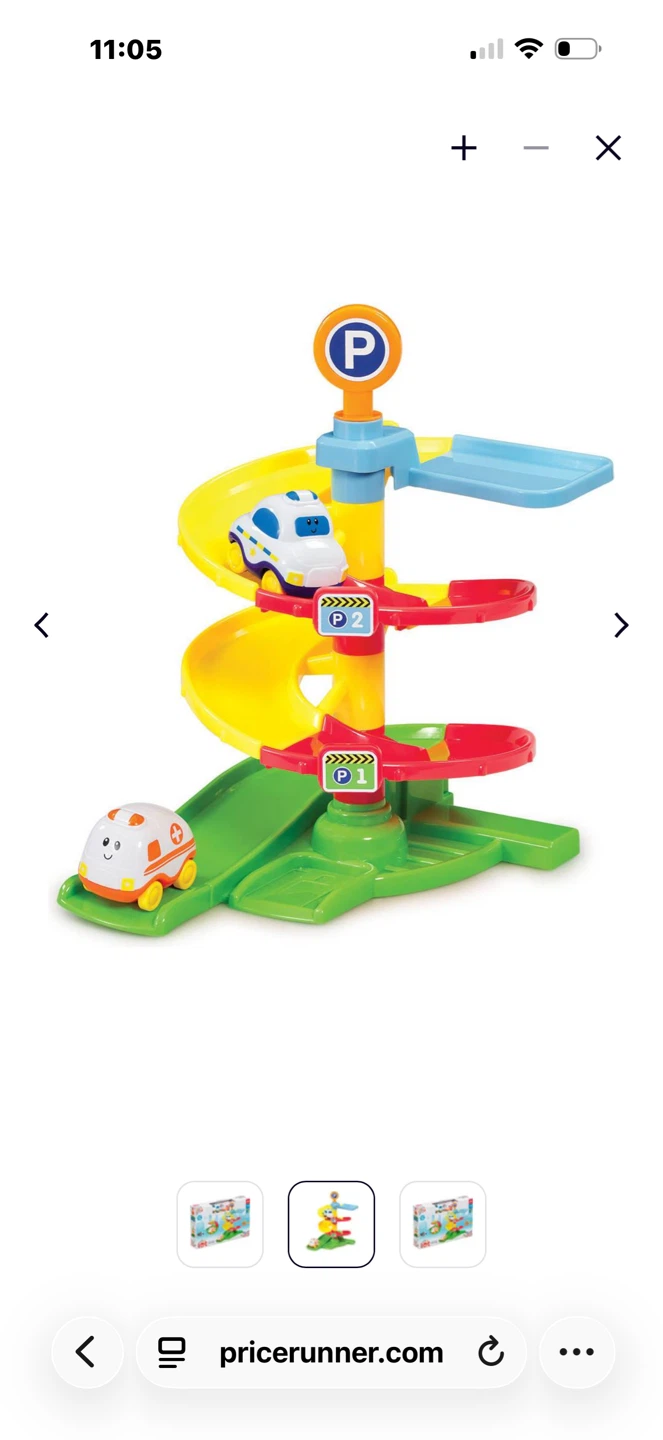 Toy Car Parking Garage Playset with Cars