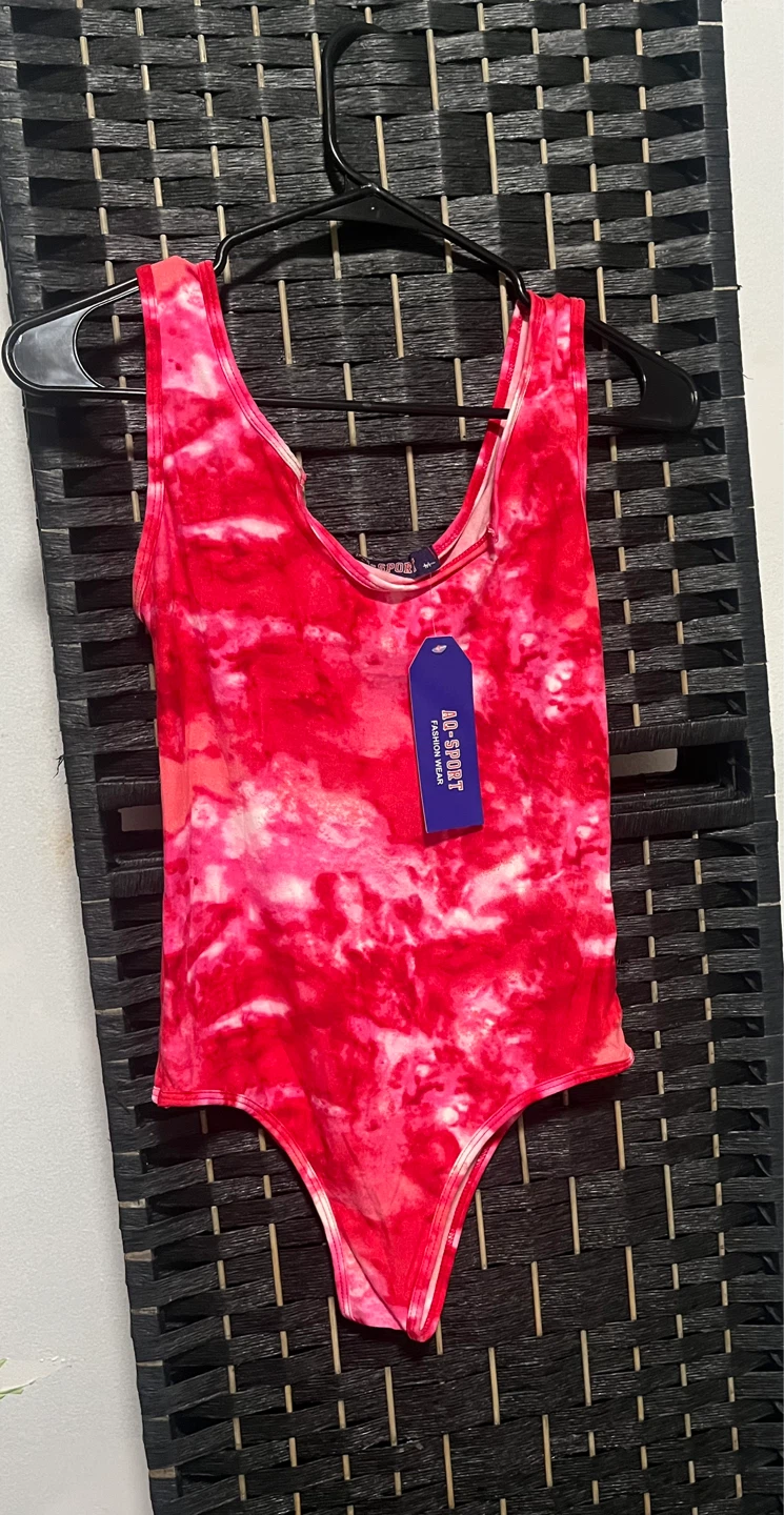 Aeropost tie-dye bodysuit size S/M/L - photo 2