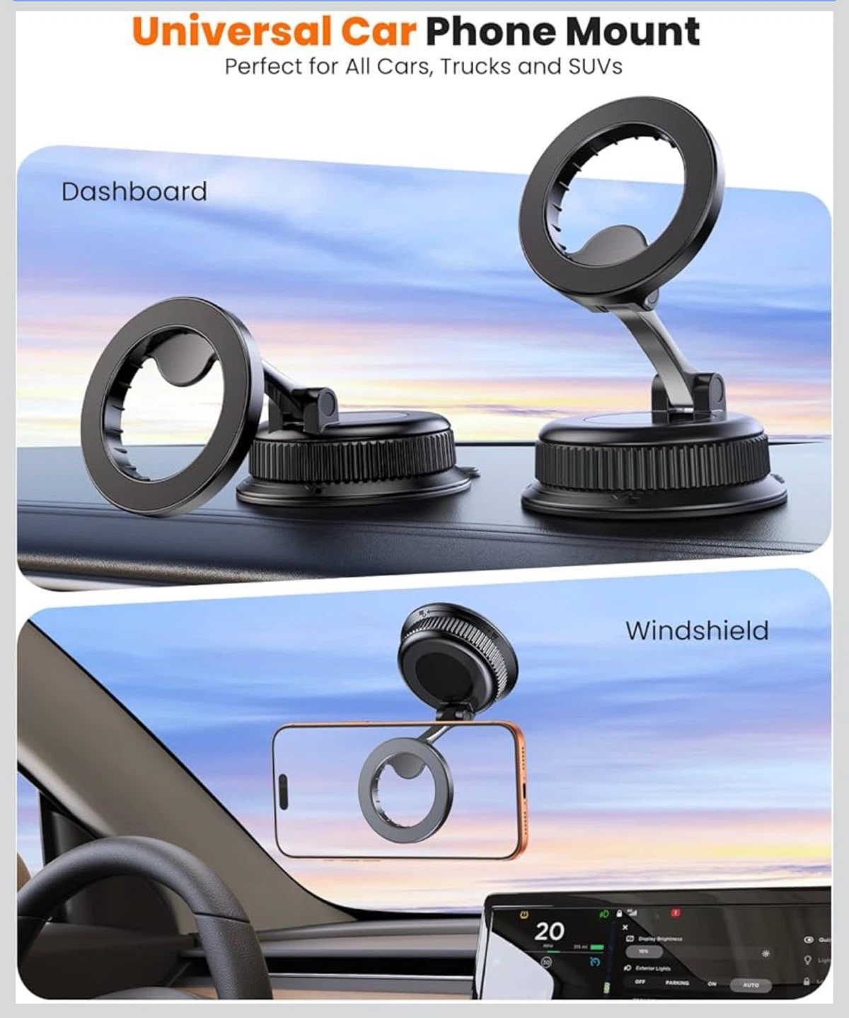 Magnetic Car Phone Mount - Brand new - photo 2