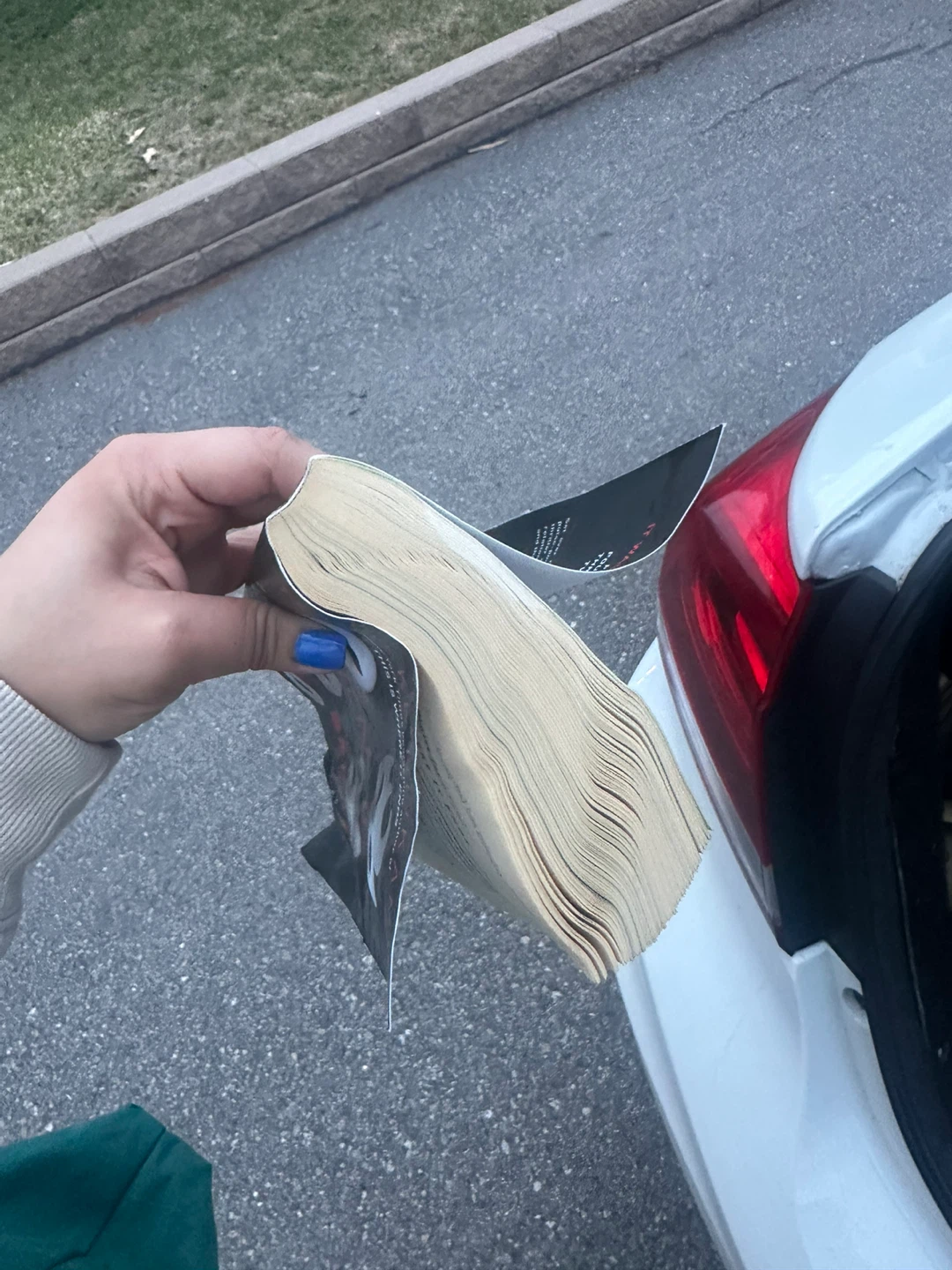 Water damaged books