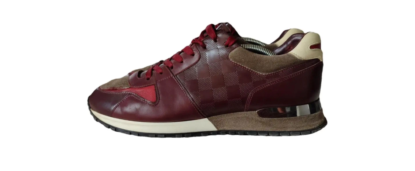Louis Vuitton Run Away Sneaker Monogram Burgundy - photo 2