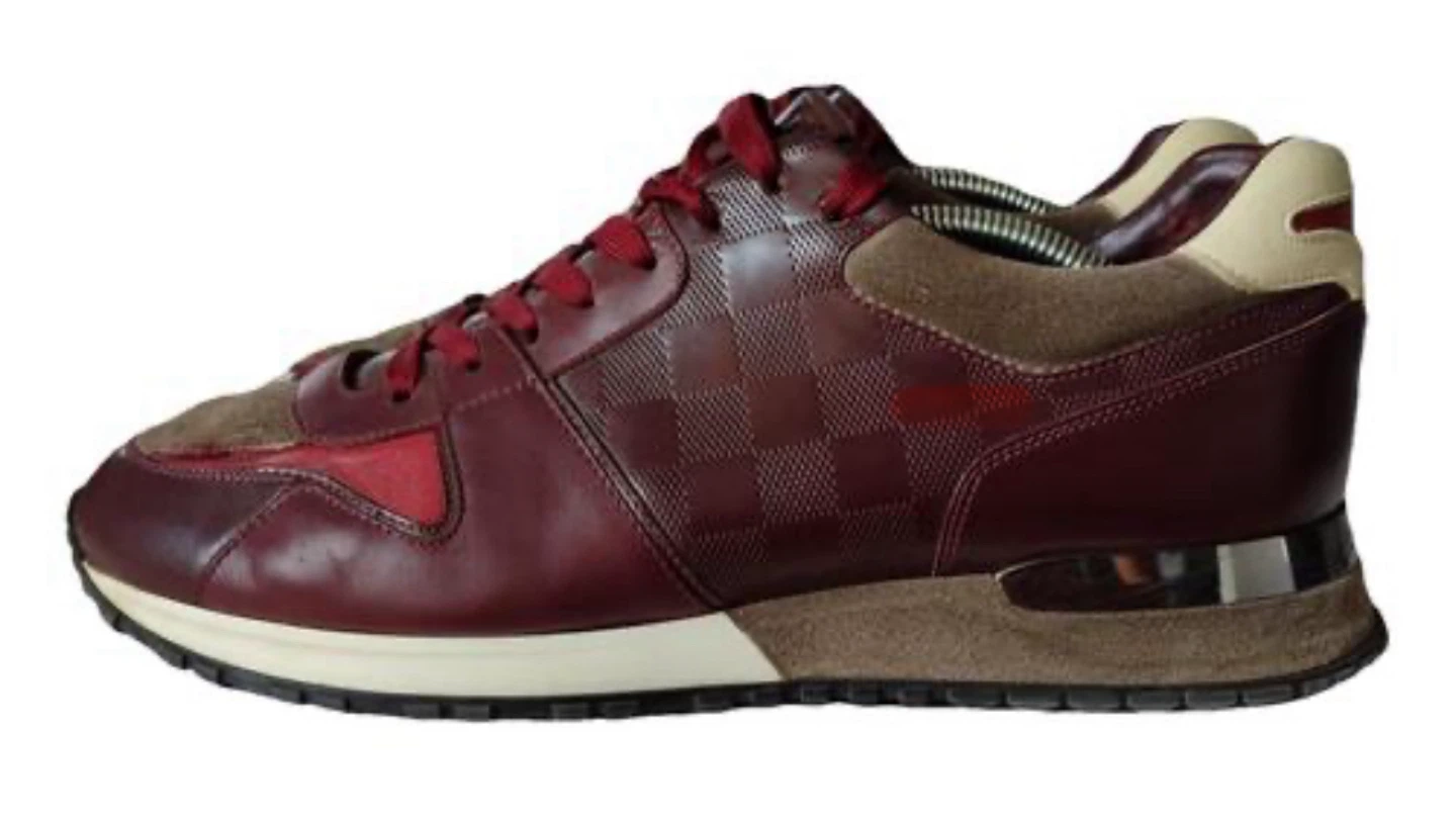 Louis Vuitton Run Away Sneaker Monogram Burgundy - photo 5