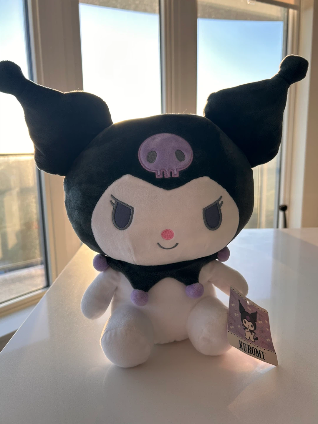 Sanrio Kuromi Plush - Official Fiesta Concession Toy (27 cm)